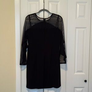R&M Richards Black Long Sleeve Dress